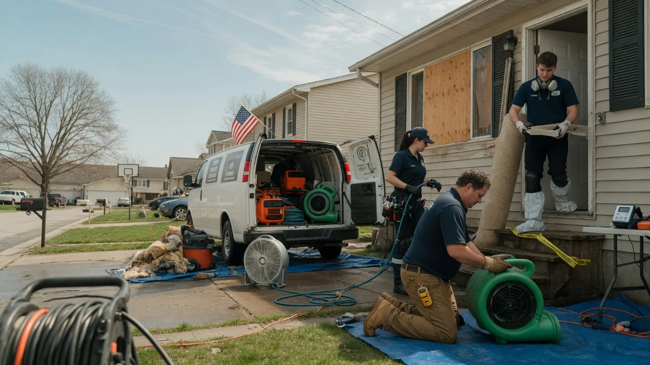 Water Damage Restoration in Center Point, LA near me